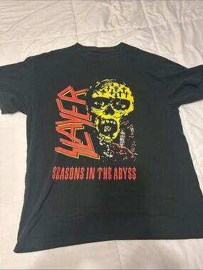 Slayer 'Seasons in the Abyss' US Tour 1990 Tshirt